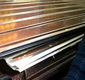 Металлические листы некондиция - тип 4