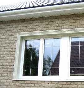 Металлические наружные откосы для пластиковых окон - вариант 2