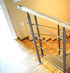 Металлические ограждения для лестниц - вариант 2