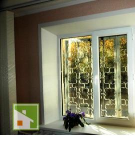 Металлические откосы для пластиковых окон - модель 3