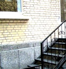 Металлические перила для крыльца - тип 4