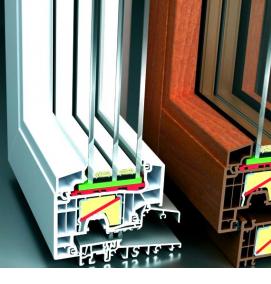 Металлические пластиковые окна - тип 4