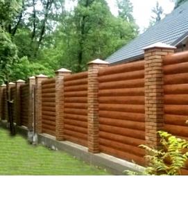 Металлический блок-хаус - тип 1