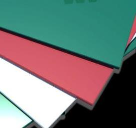 Металлический лист гладкий окрашенный - тип 2