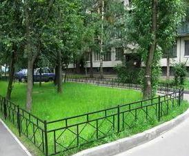 Металлический  для клумбы - вариант 1