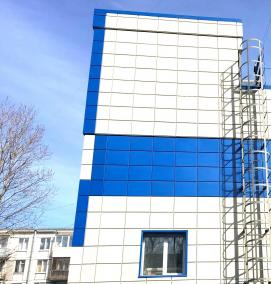 Металлокассеты для фасадов - модель 4