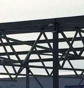 Металлоконструкции для строительства зданий сооружений - модель 1