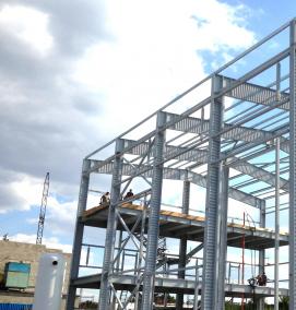 Металлоконструкции для строительства зданий сооружений - модель 4