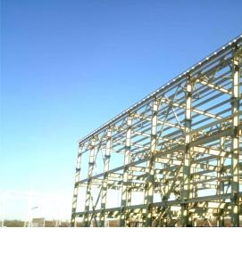 Металлоконструкции для строительства зданий сооружений - модель 3