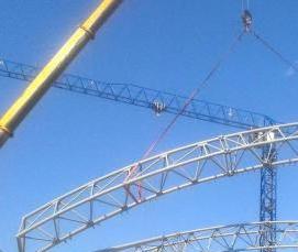 Металлоконструкции из круглых труб - тип 1