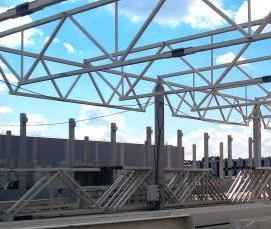 Металлоконструкции из круглых труб - тип 3