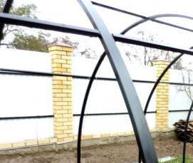 Металлоконструкции из круглых труб - тип 2