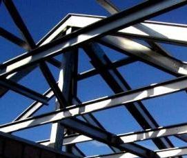 Металлоконструкции из оцинкованного профиля - модель 4