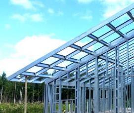 Металлоконструкции из оцинкованного профиля - модель 3