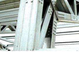 Металлоконструкции из оцинкованного профиля - модель 2