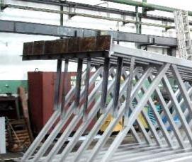 Металлоконструкции из труб - модель 4