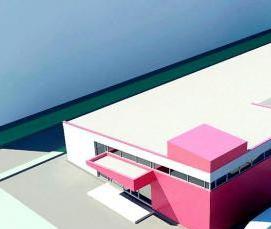 Металлоконструкции одноэтажного здания - тип 1