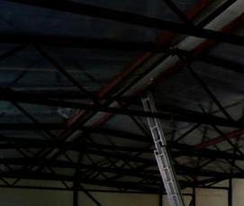 Металлоконструкции одноэтажного здания - тип 3