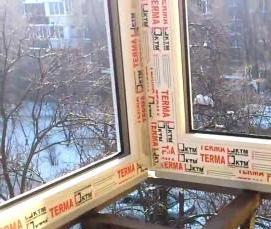 Металлопластиковое остекление - модель 3