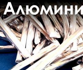 Металлопрокат: алюминий - вариант 4