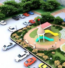 Межевание придомовой территории - модель 4