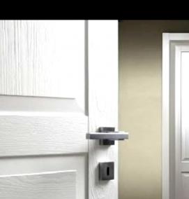 Межкомнатная белая складная дверь - вариант 4