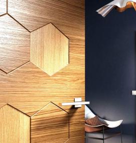 Межкомнатная дверь черный дуб - вариант 4