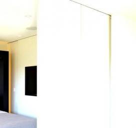 Межкомнатная перегородка раздвижная для квартиры - тип 1