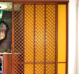 Межкомнатная перегородка раздвижная для квартиры - тип 2