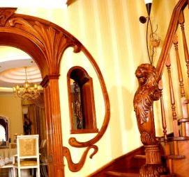 Межкомнатные арки из массива дерева - модель 2