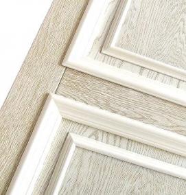 Межкомнатные двери беленый дуб массив - вариант 4