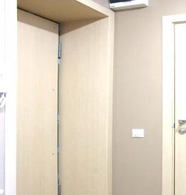 Межкомнатные двери беленый дуб со стеклом - тип 2