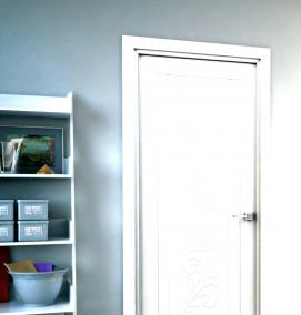 Межкомнатные двери бело черные - вариант 2