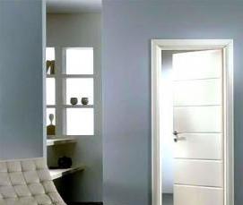 Межкомнатные двери белые матовые - тип 2