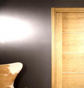 Межкомнатные двери дуб натуральный - модель 1