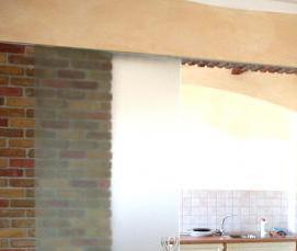 Межкомнатные двери из закаленного стекла - тип 3