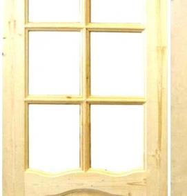 Межкомнатные двери массив неокрашенные - вариант 1