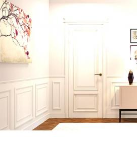 Межкомнатные двери с цветами - тип 2