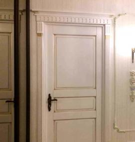 Межкомнатные двери с патиной - вариант 4