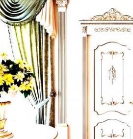 Межкомнатные двери с патиной - вариант 2