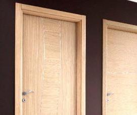 Межкомнатные двери с зеркальными вставками - тип 3