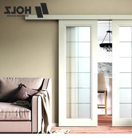 Межкомнатные двери с зеркалом с одной стороны - модель 2