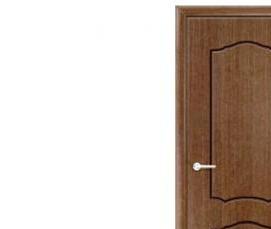 Межкомнатные двери шпон беленый дуб - модель 4