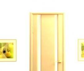 Межкомнатные двери шпон беленый дуб - модель 3