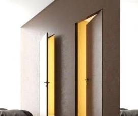 Межкомнатные двери скрытого монтажа под покраску - вариант 1