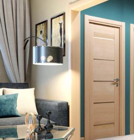 Межкомнатные двери светлые - тип 3