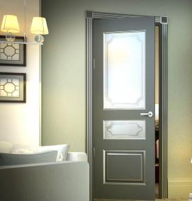 Межкомнатные двери в стиле арт деко - модель 2