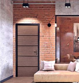 Межкомнатные двери в стиле лофт - модель 2