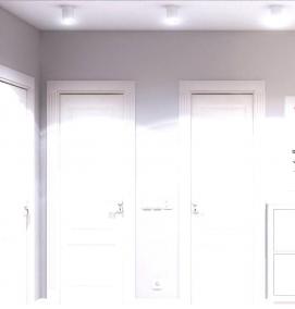 Межкомнатные двери в туалет - тип 2