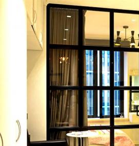 Межкомнатные перегородки из дерева - тип 2